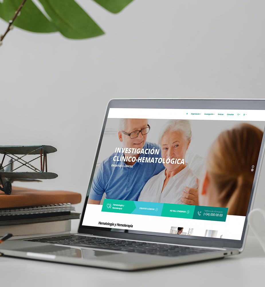 Website – Landing page